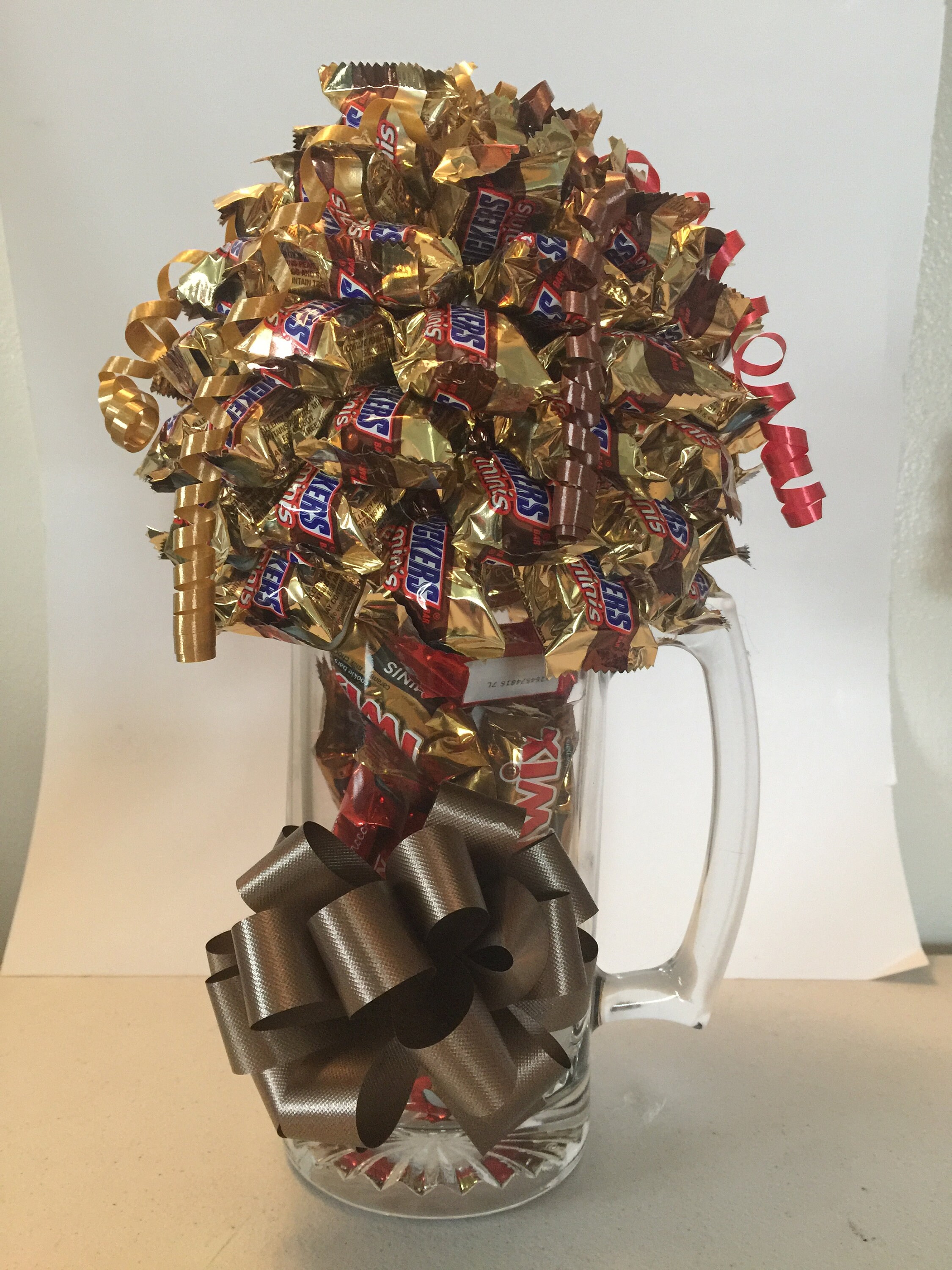 Snicker Mug Candy Bouquet Etsy