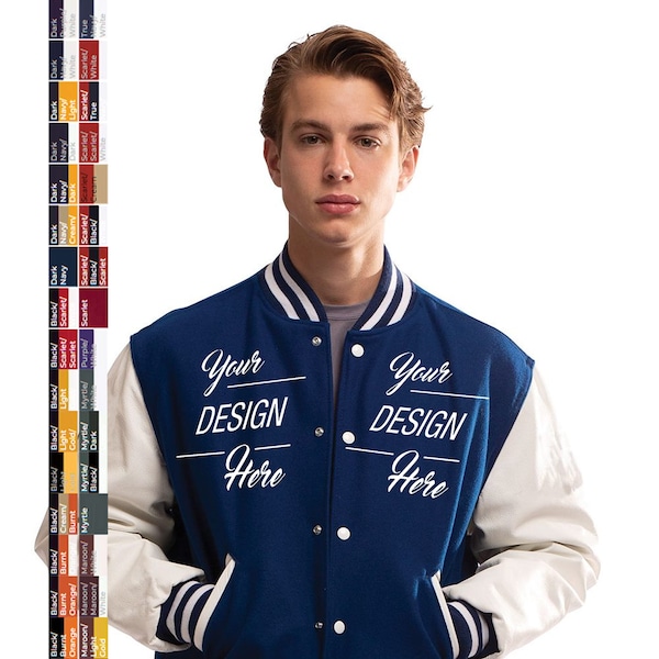 Custom Logo Jacket Etsy