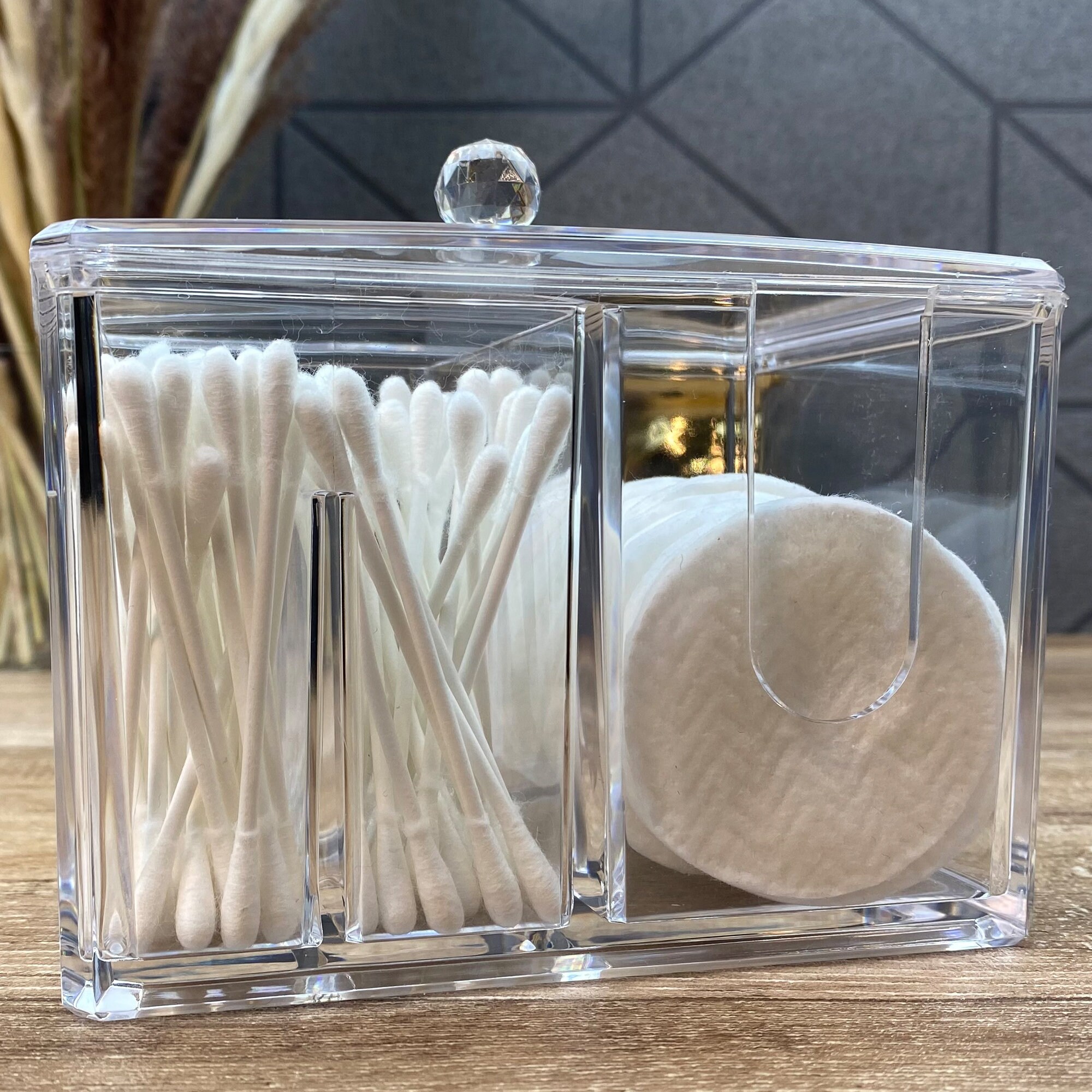 Cotton Pad and Cotton Bud Storage Box Etsy UK