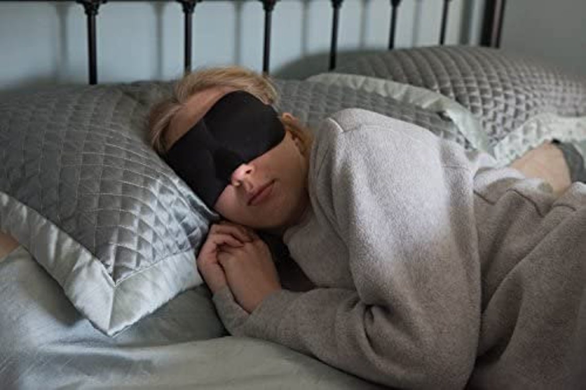 Eye and Sleep Blackout Mask Patented Contoured & Comfortable Etsy