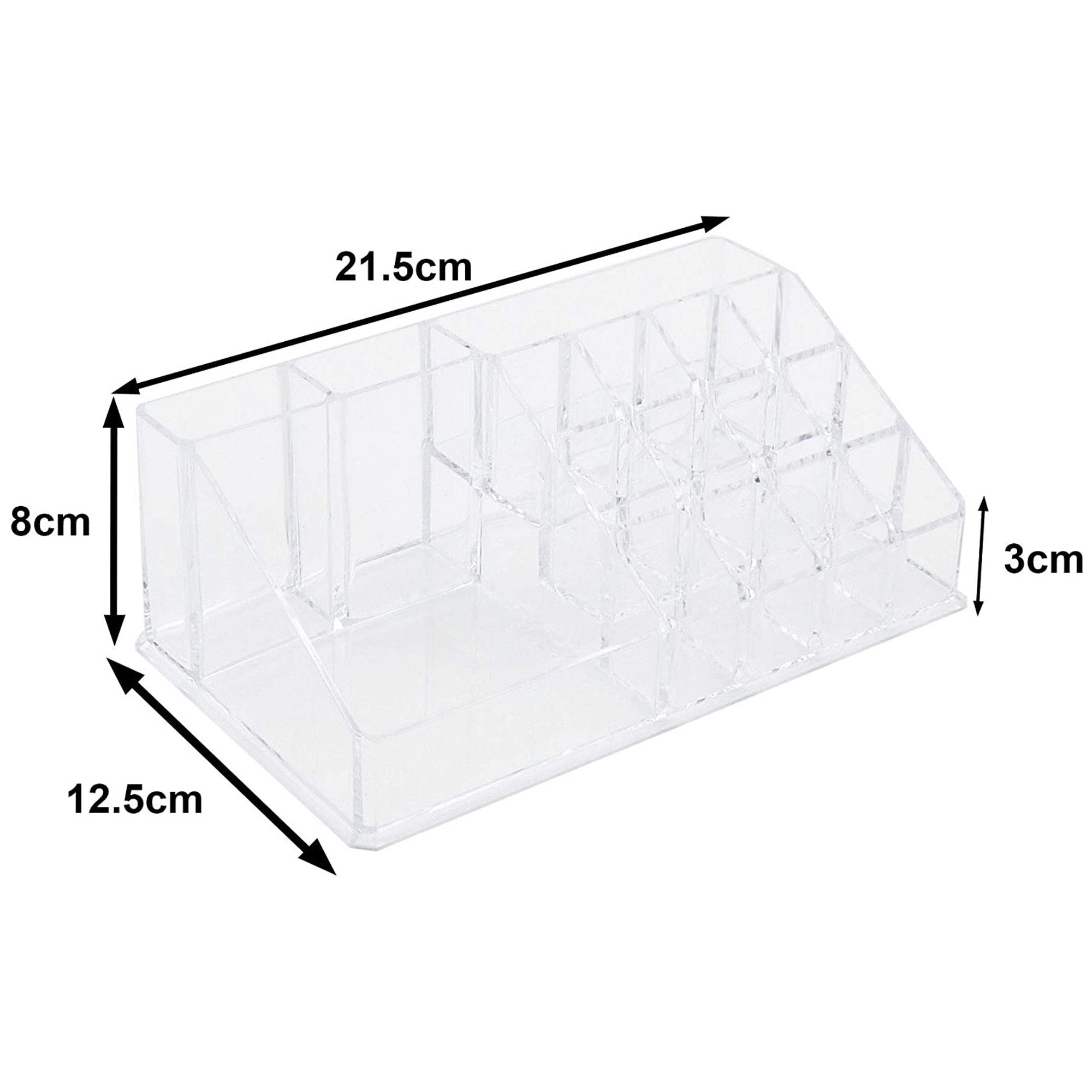 Clear Acrylic Makeup Organiser Storage Stand for Cosmetics Set Etsy UK