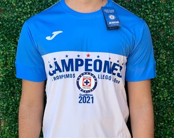 Cruz azul jersey 2021 campeones Clearance