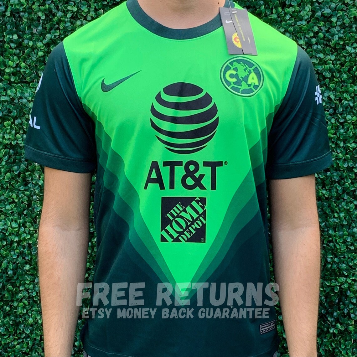 Club America Goalkeeper Green Soccer Jersey 2021 | Etsy