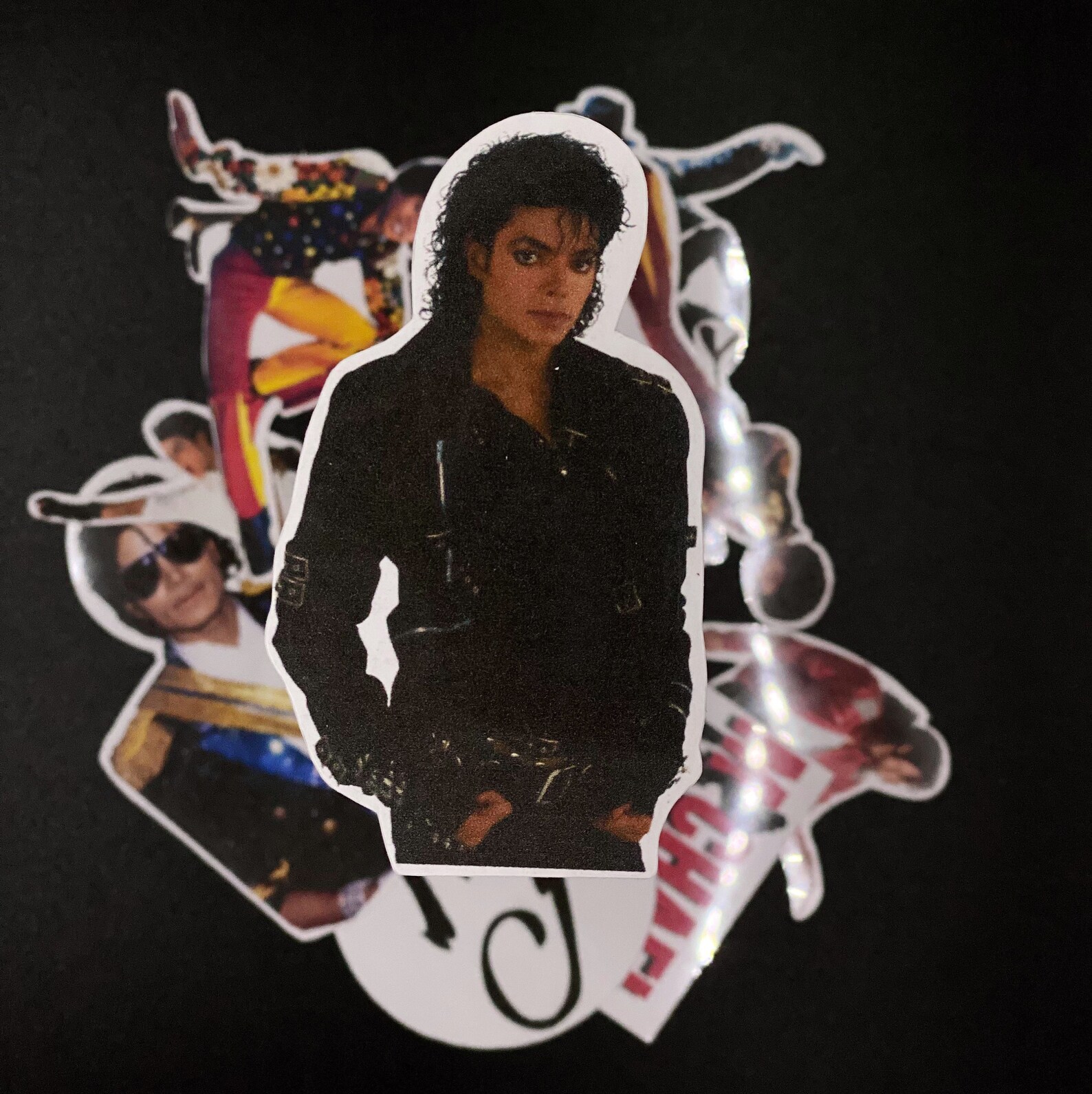 10 Pack Michael Jackson Stickers Laminated Sticker Young Etsy
