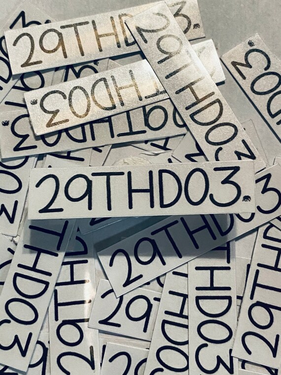 29THD03 License Plate Number from Zootopia Etsy