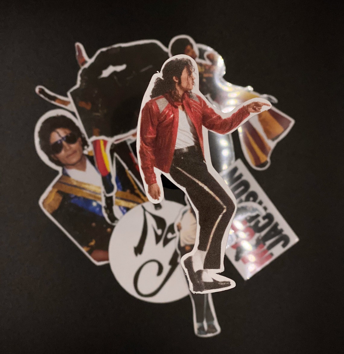 10 Pack Michael Jackson Stickers Laminated Sticker Young Etsy