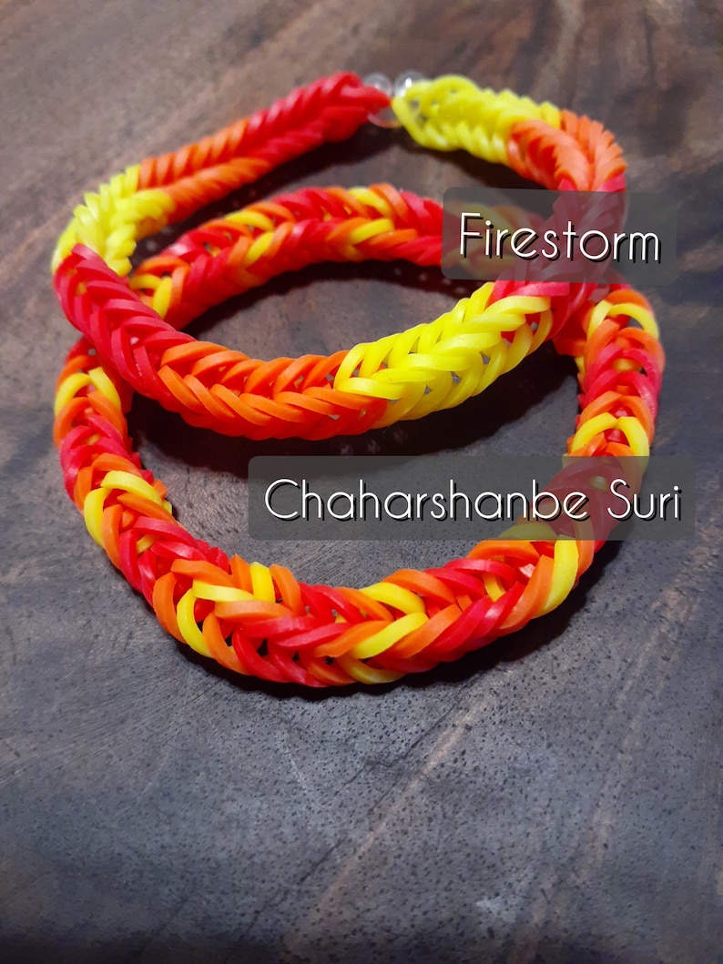 100/% of Proceeds go to charity, protecting victims of domestic and sexual abuse Nostalgic Rainbow Loom Bracelet