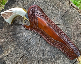 Made to order California Slim Jim Holster for Colt Walker and Dragoon