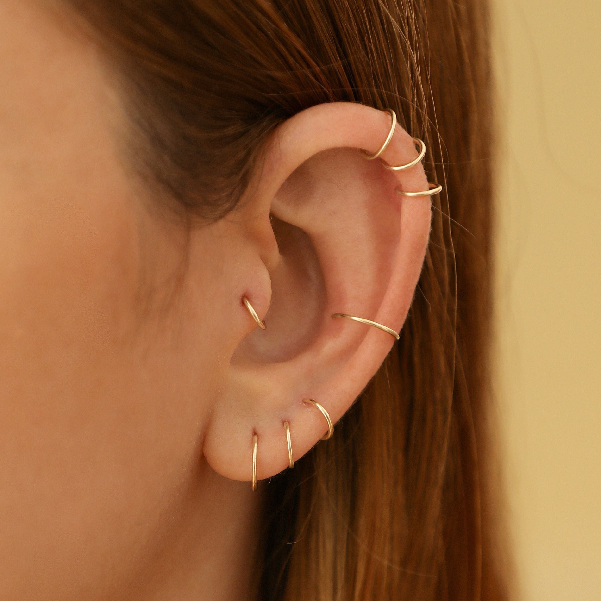 Ear hoops best sale