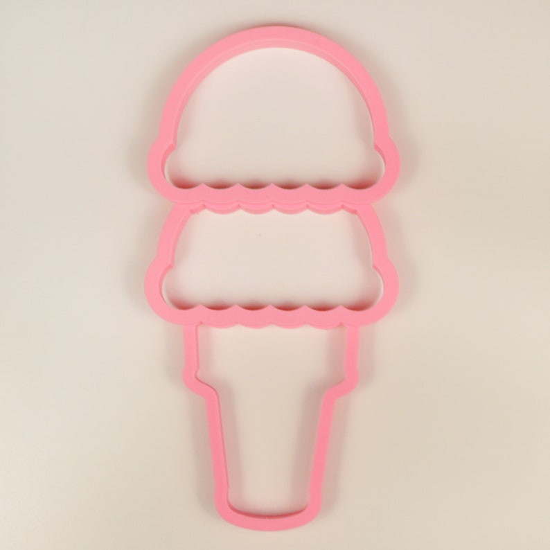 Ice Cream Cookie Cutter Set Build Your Own Ice Cream Cone Etsy