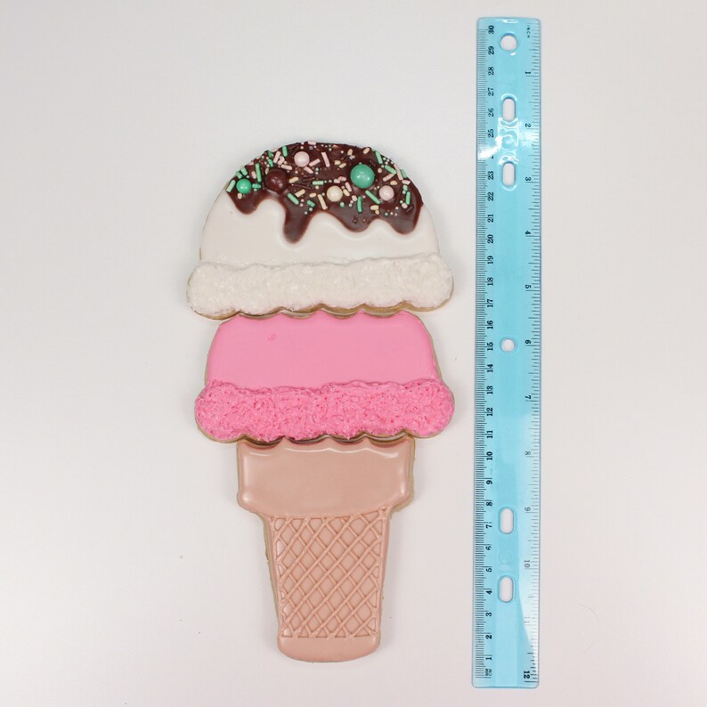 Ice Cream Cookie Cutter Set Build Your Own Ice Cream Cone Etsy