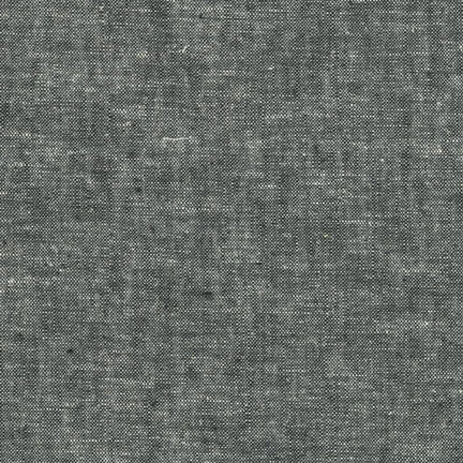 Essex Linen fabric 1019 BLACK Linen Cotton Blend. Sold by Etsy