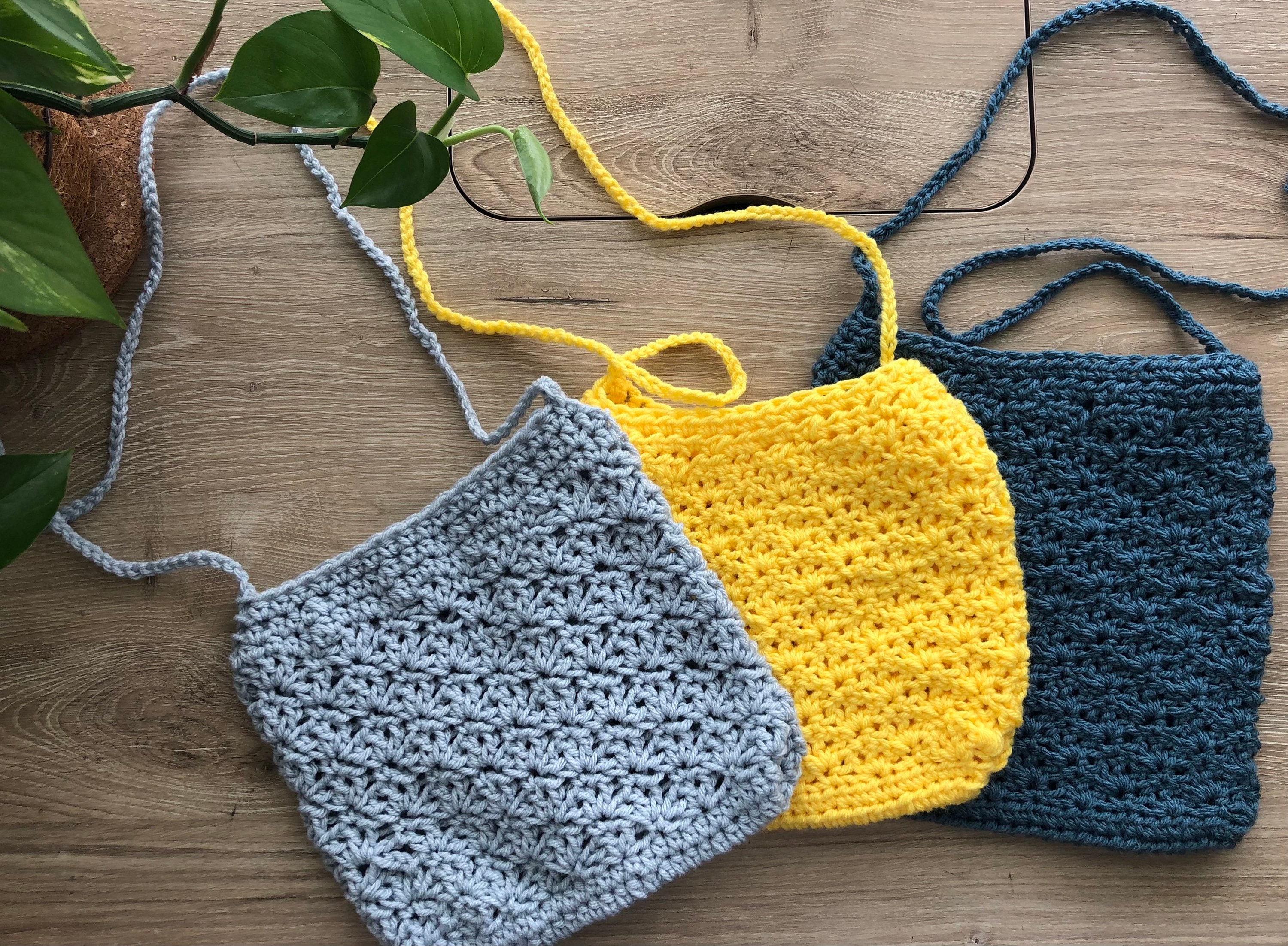 Handmade Crochet Crossbody Bags - Etsy UK