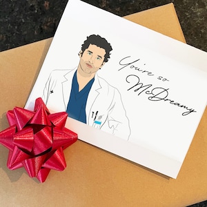 McDreamy anniversary, love, Valentine&#39;s Day card: digital download