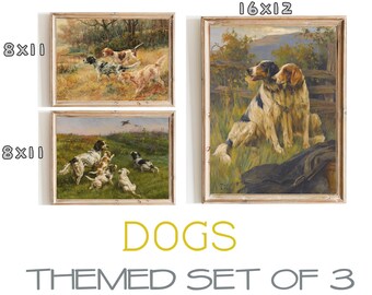 Vintage Dog Prints Etsy