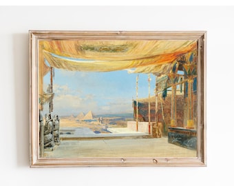 宇宙へ飛ぶギザのピラミッド - 古代エジプト - エジプト美術