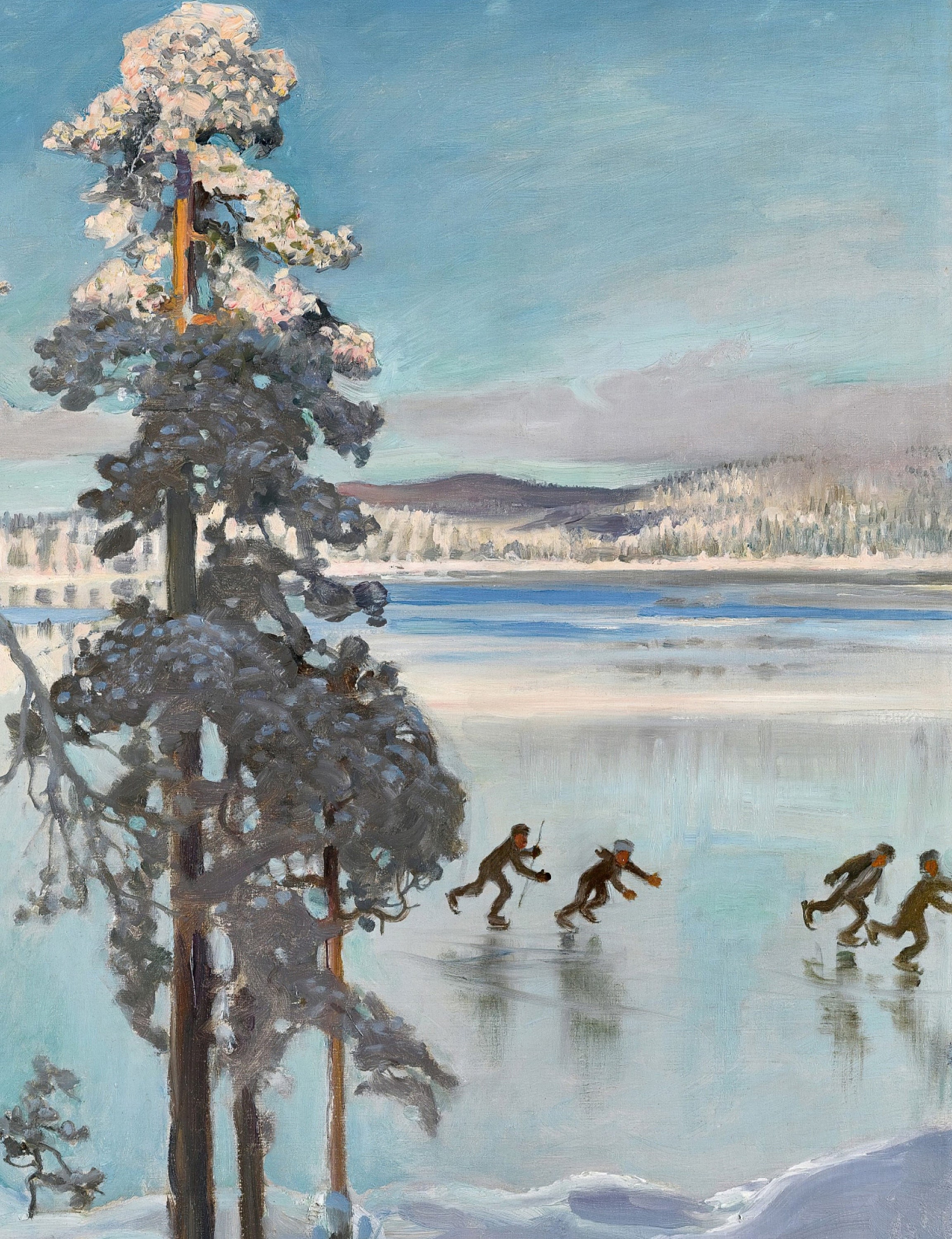 6 Poster Lago Ghiacciato Inverno - Stampe A3 E A4 Per Decorazione Pareti, Senza Cornice - Foto 12