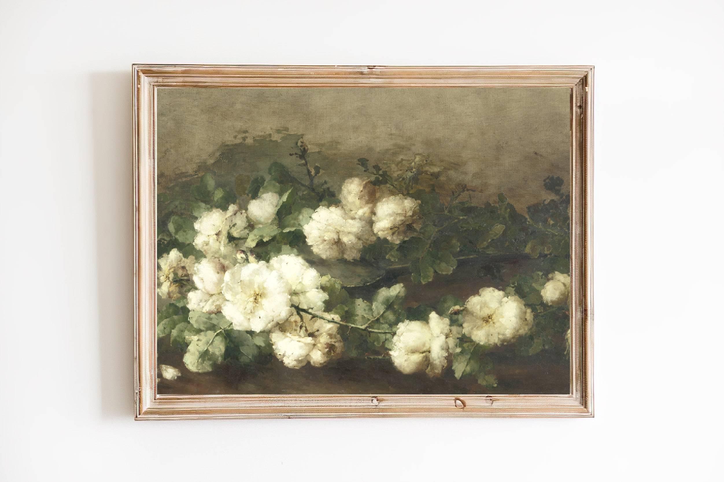 Kathryn white canvas art - Etsy 日本