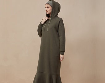 green sweater dresses