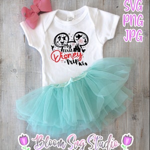 My First Mouse Ears Castle Trip SVG Tshirt Sublimation DTF