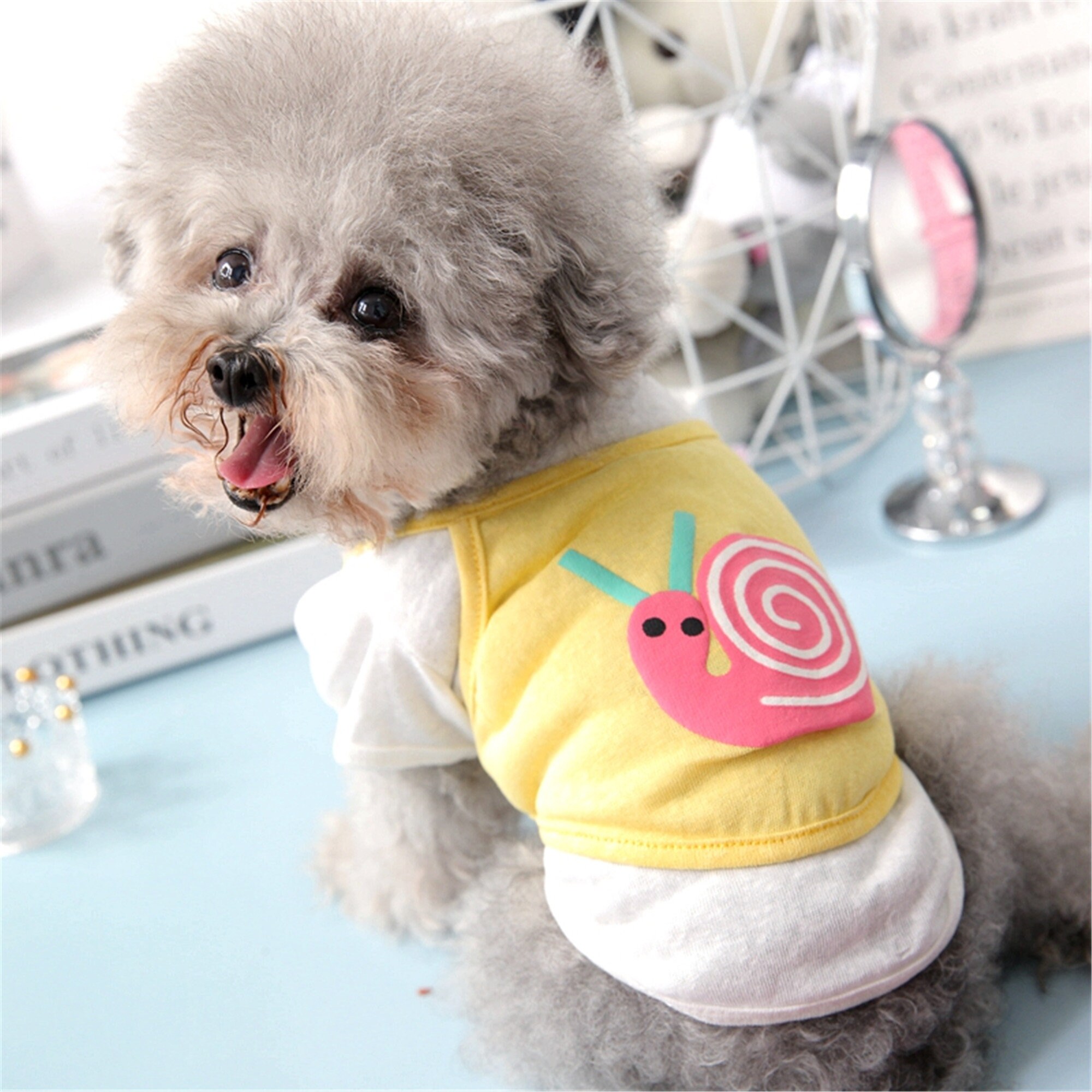 Süße Schnecken Tshirt für Hund Kühlung Sommer Haustier Outfit Etsy