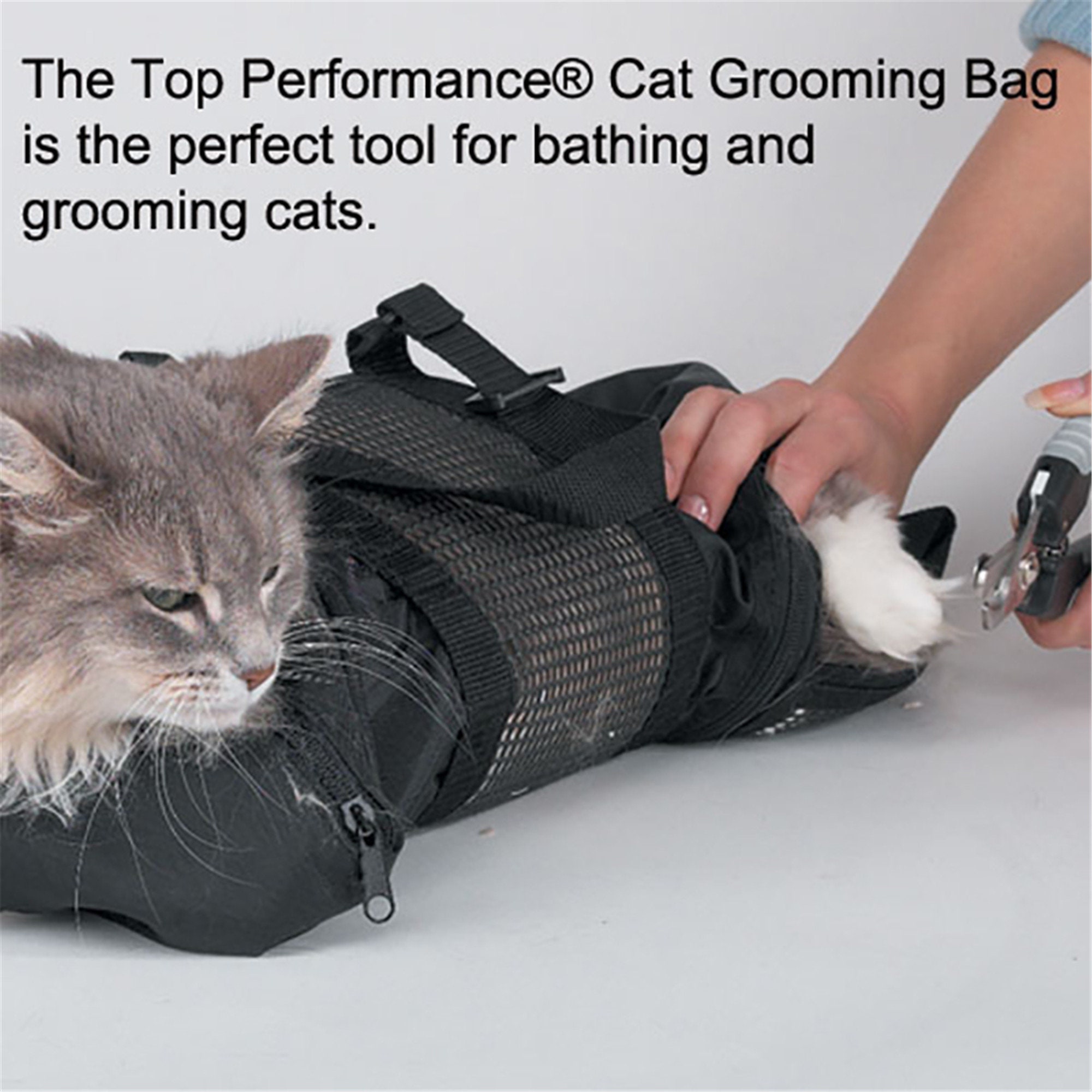 Pet Supply Cat Grooming Bathing Restraint Bags with Muzzle for Etsy