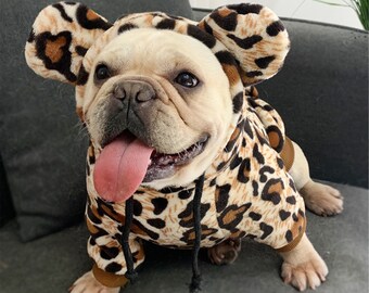 dog leopard costume