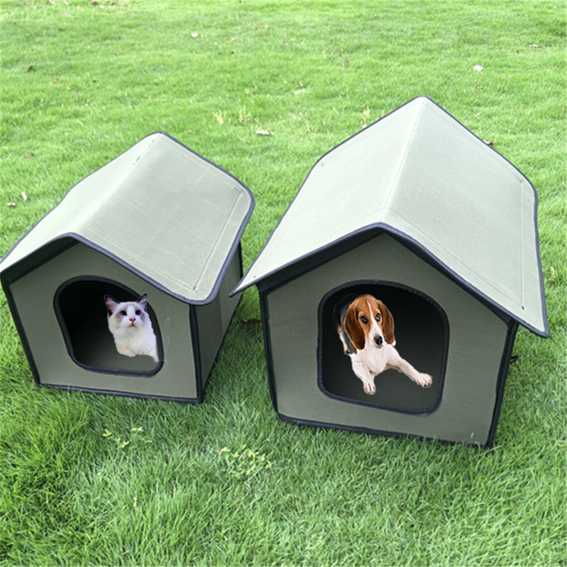 Foldable Large Pet Dog Bed House EVA Waterproof Outdoor Cat Etsy