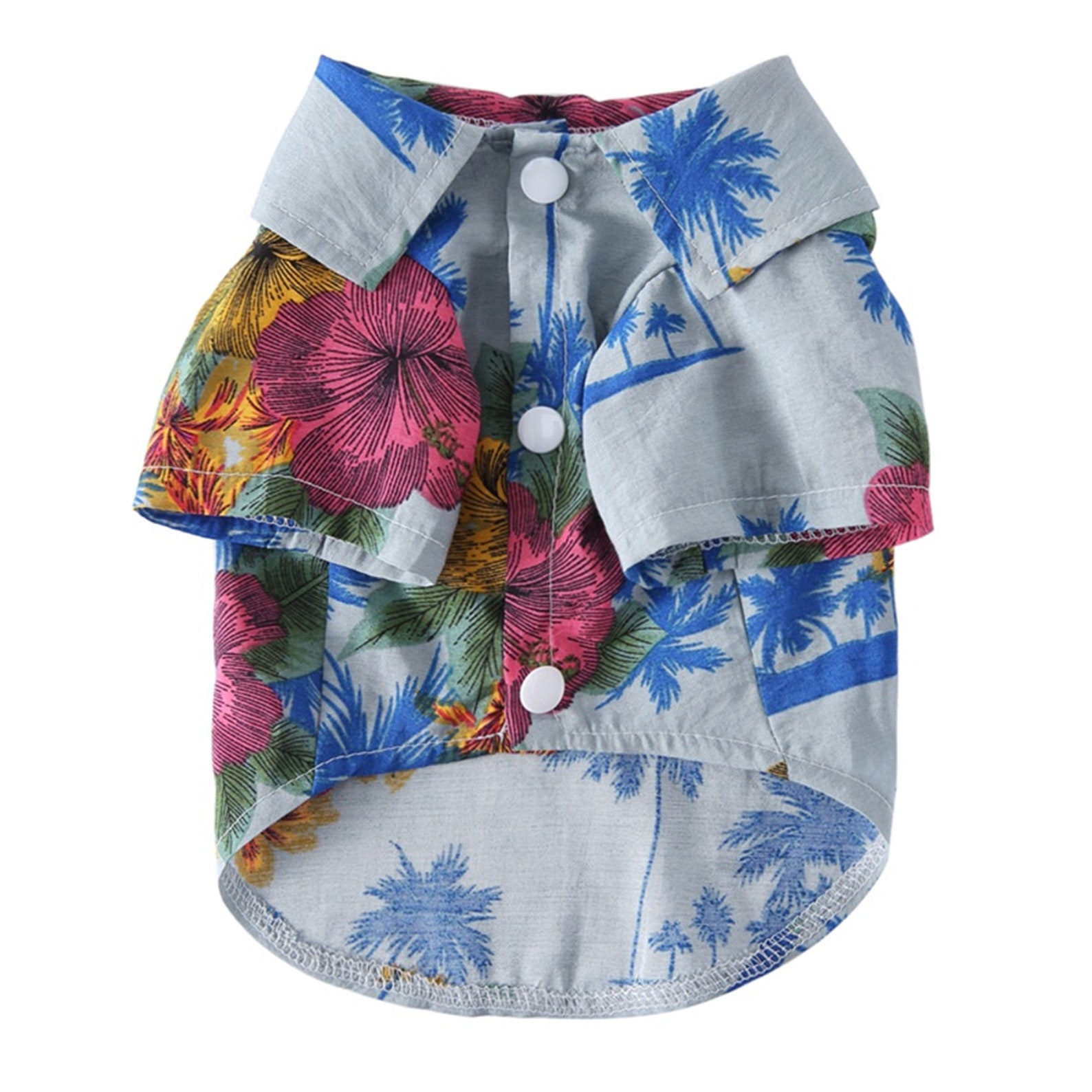 Pet Dog Clothes Summer Beach Dog Vest Floral Hawaii Beach Etsy