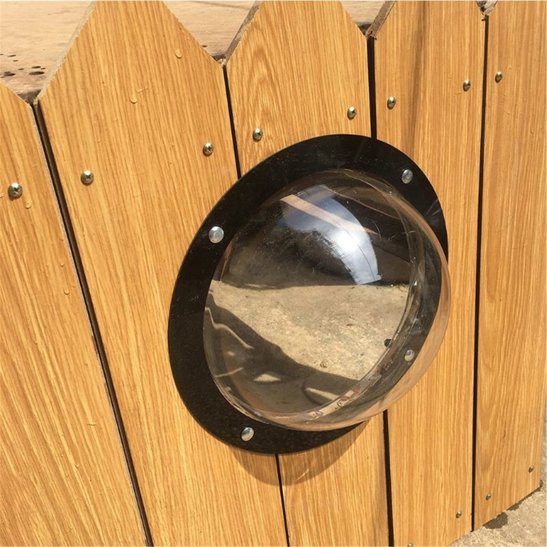 Dog Porthole Window Round Transparent for Fence Pet Peek Look Etsy