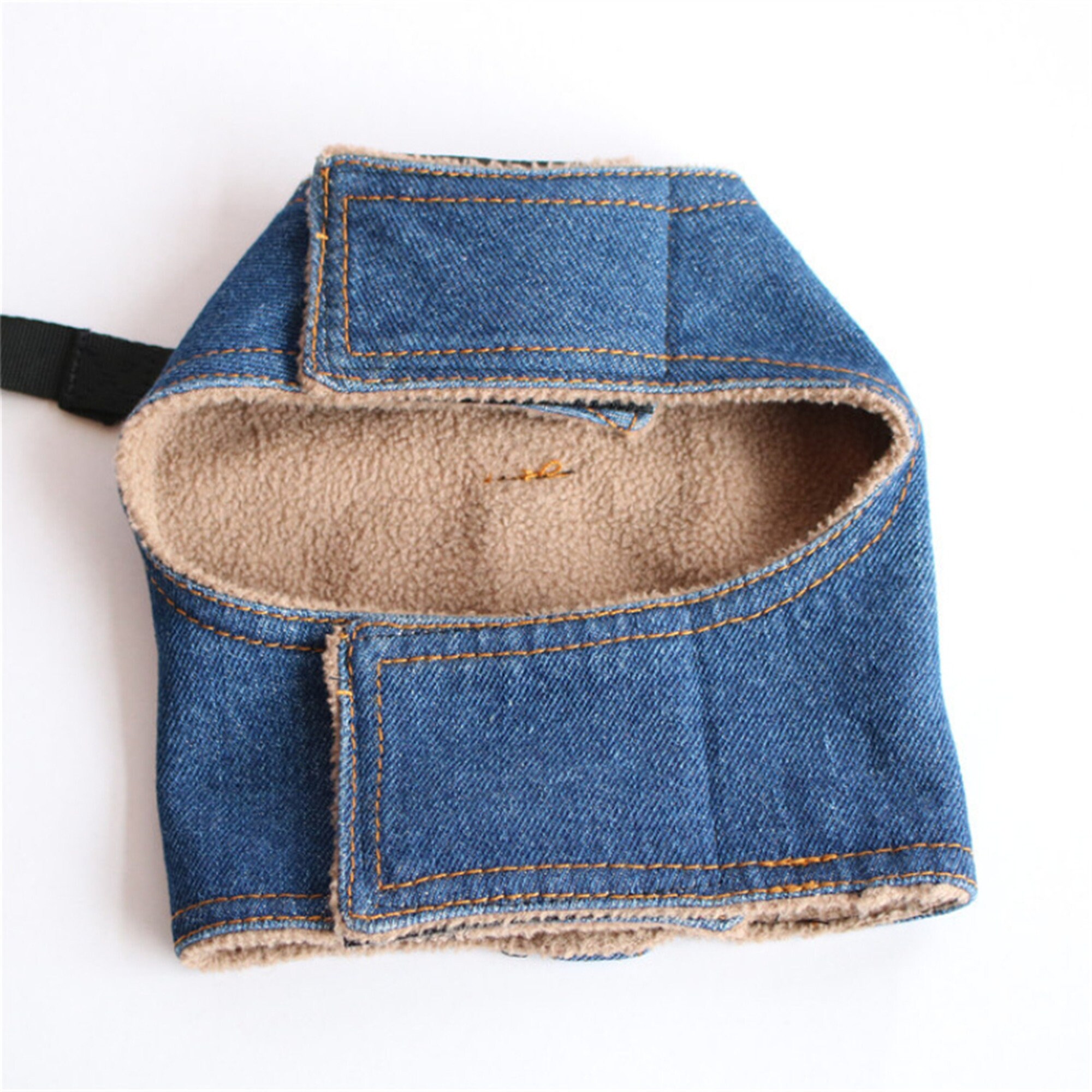 Small Dog Harness Vest Coat Jacket Denim Jeans Outfit Etsy