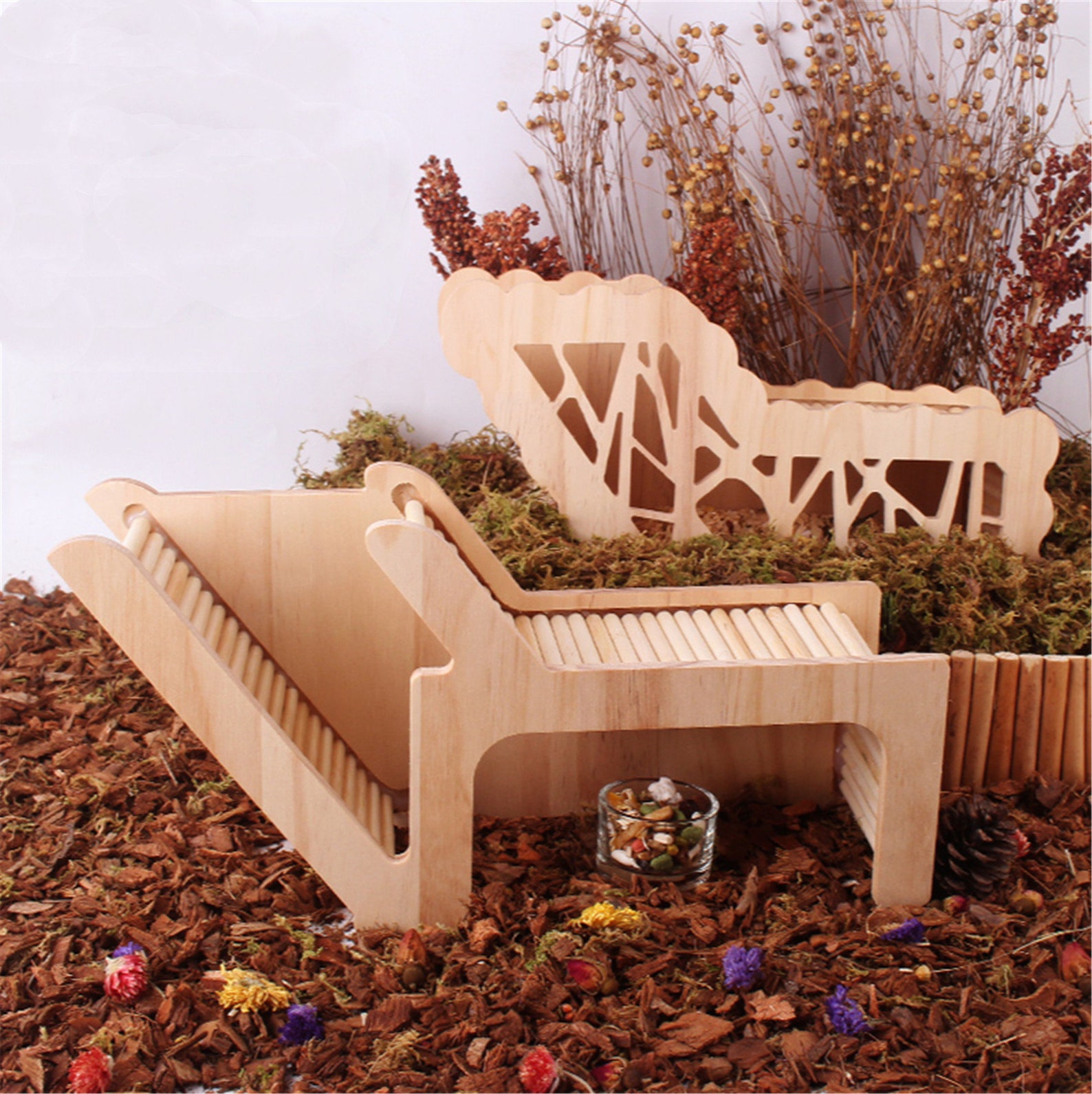 Log Hamster Tunnel Underground Cave Hamster Shelter Hamster Etsy