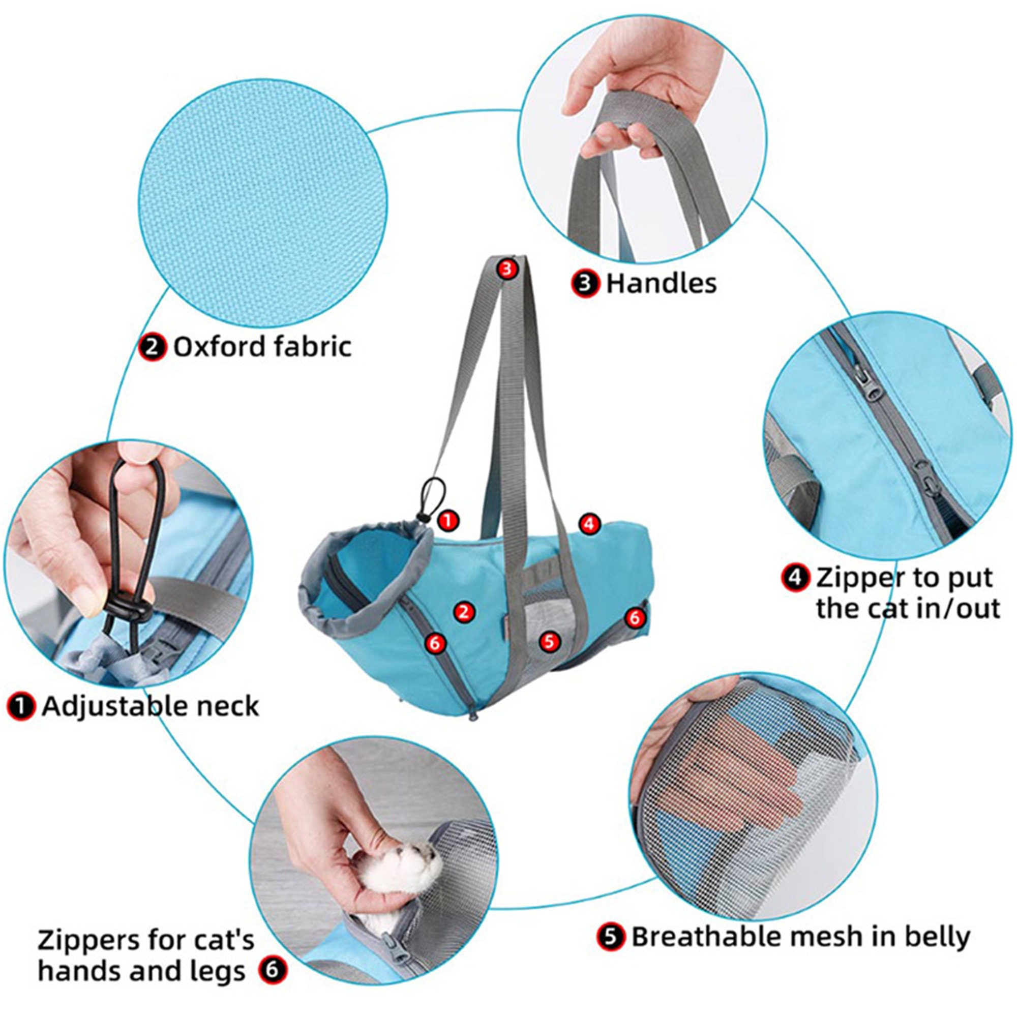 Multifunctional Cat Grooming Bag Restraint Bag Cats Nail Etsy