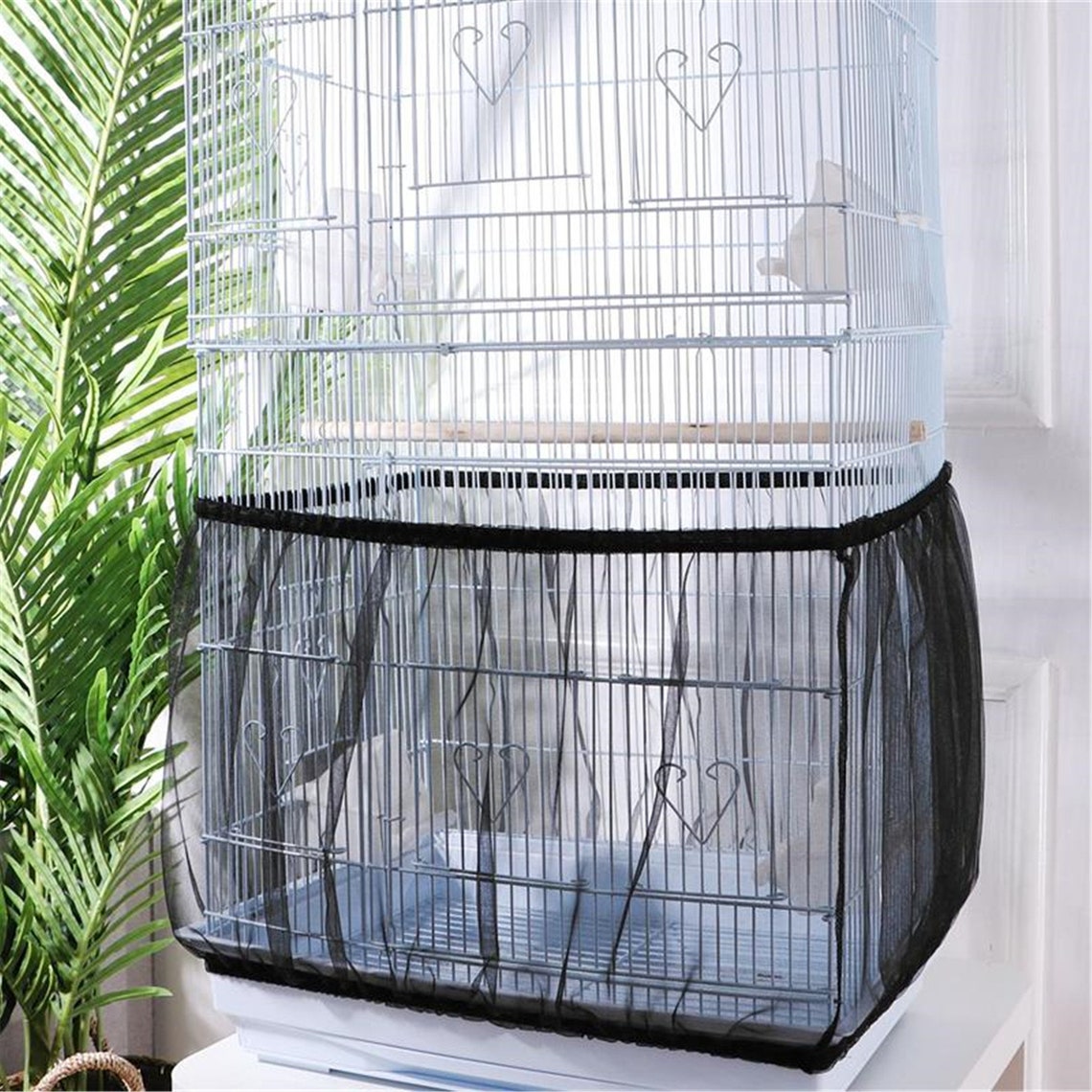Dustproof Birdcage Cover Nylon Mesh Bird Cage Cover Shell Etsy