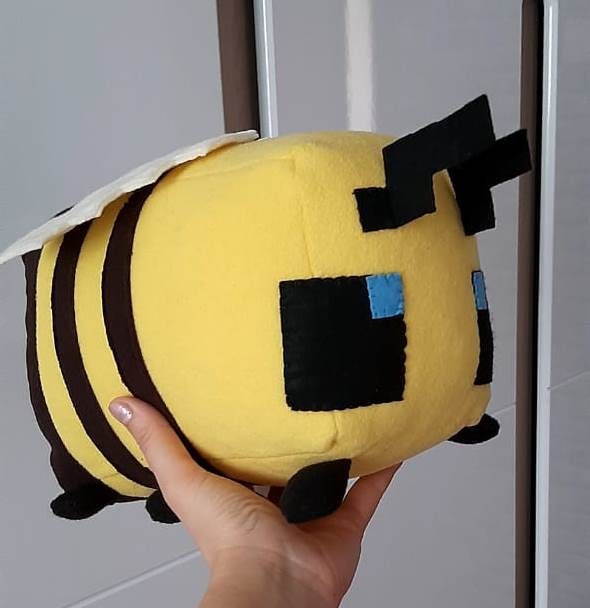 Minecraft Bee plush Minecraft gifts Game Soft toy Minecraft | Etsy
