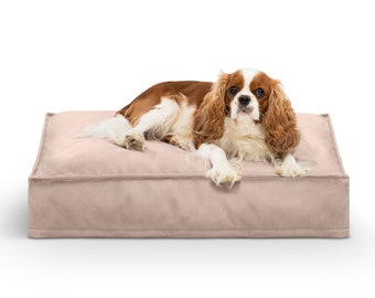 Hundekissen CLOE - Orthopädisches Hundebett Samt - Hundematte XXL - Hundekorb - Hundematratze - Hundesofa - Katzenbett