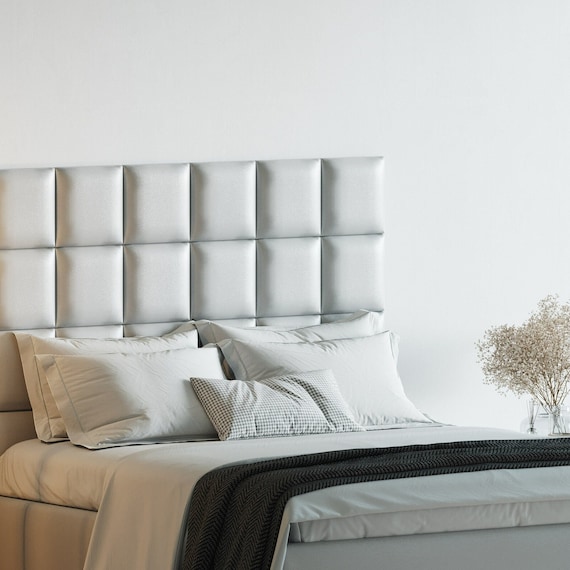 Upholstered Wall Cushion Leather Padded Headboard Bed Wall Decor Sound Absorber Wall Covering Wall Panel Etsy