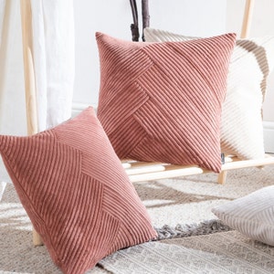 Corduroy Pillow Cover LIA Decorative Cushion Corduroy Cushion