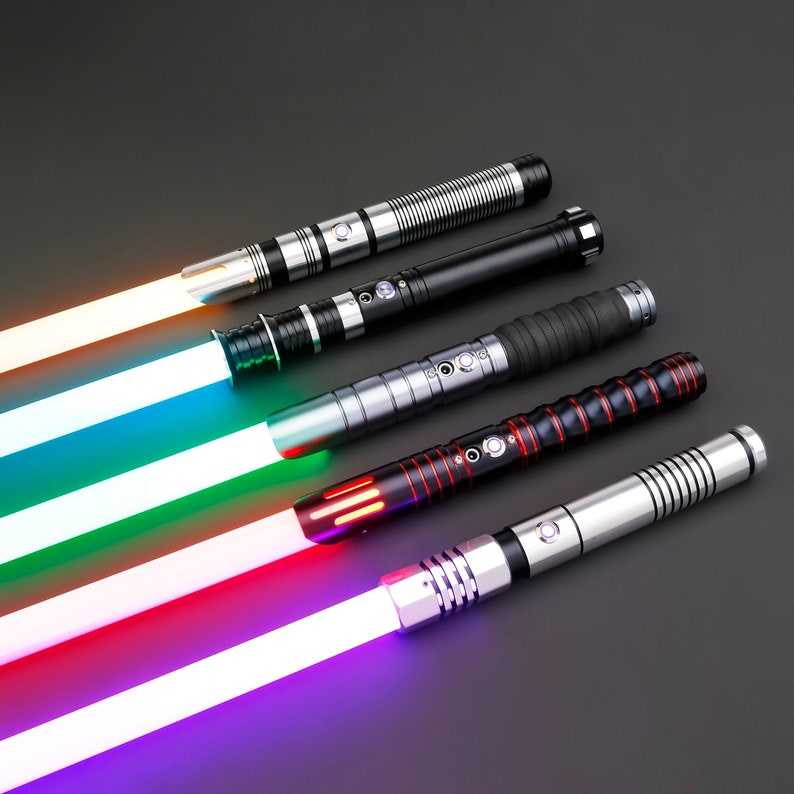 Mystery Box Budget Neopixel Lightsaber Custom RGB Baselit Etsy