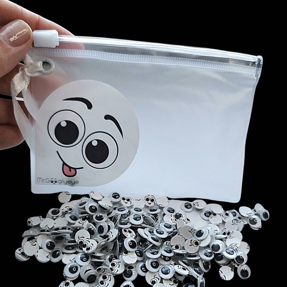 200Pcs Wiggle Eyes for Crafts Googly Eyes Self Adhesive 1 Inch Sticky Googly  Eye