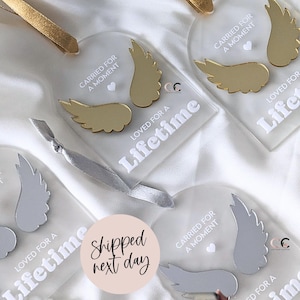 Miscarriage Ornament, Infancy Loss, Keepsake Memorial Ornament, Stillbirth Ornament, Gift for Infant Loss