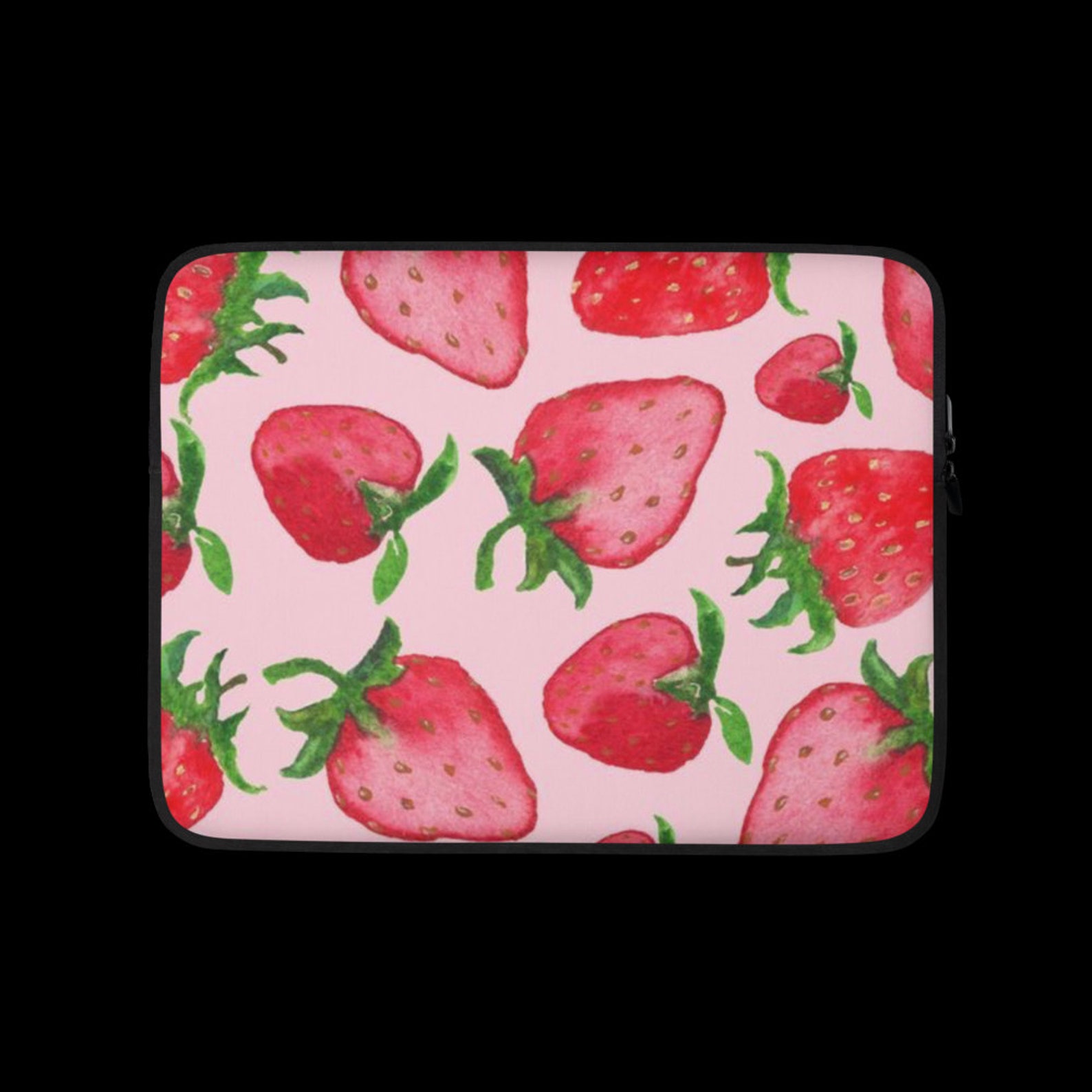 Strawberries Laptop Sleeve Etsy