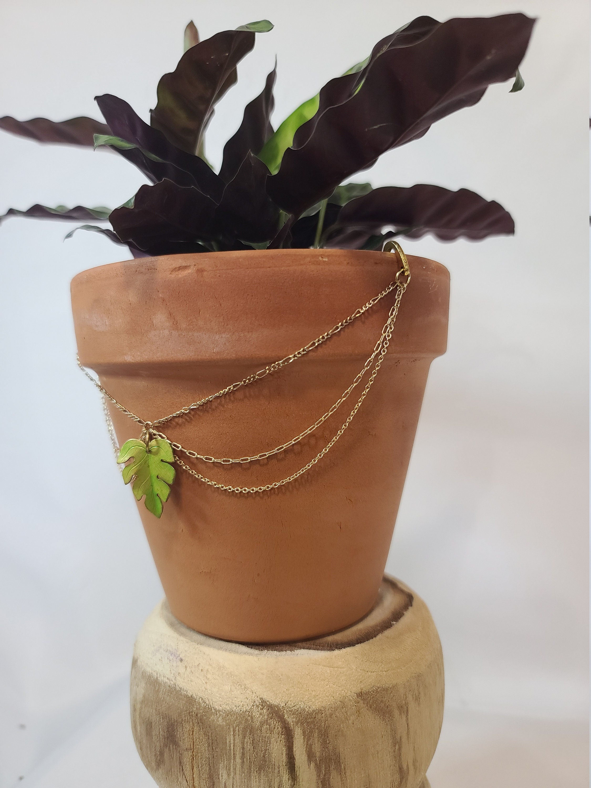 Indoor plant jewelry pot not included Etsy