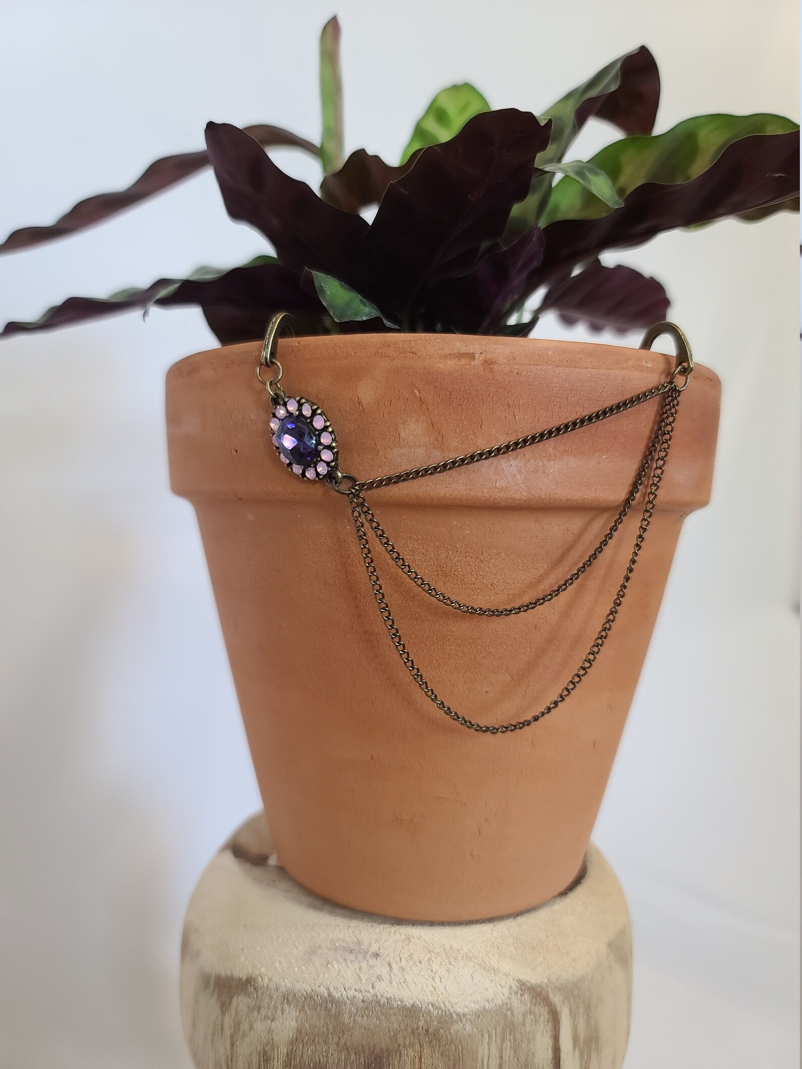 Indoor plant jewelry pot not included Etsy