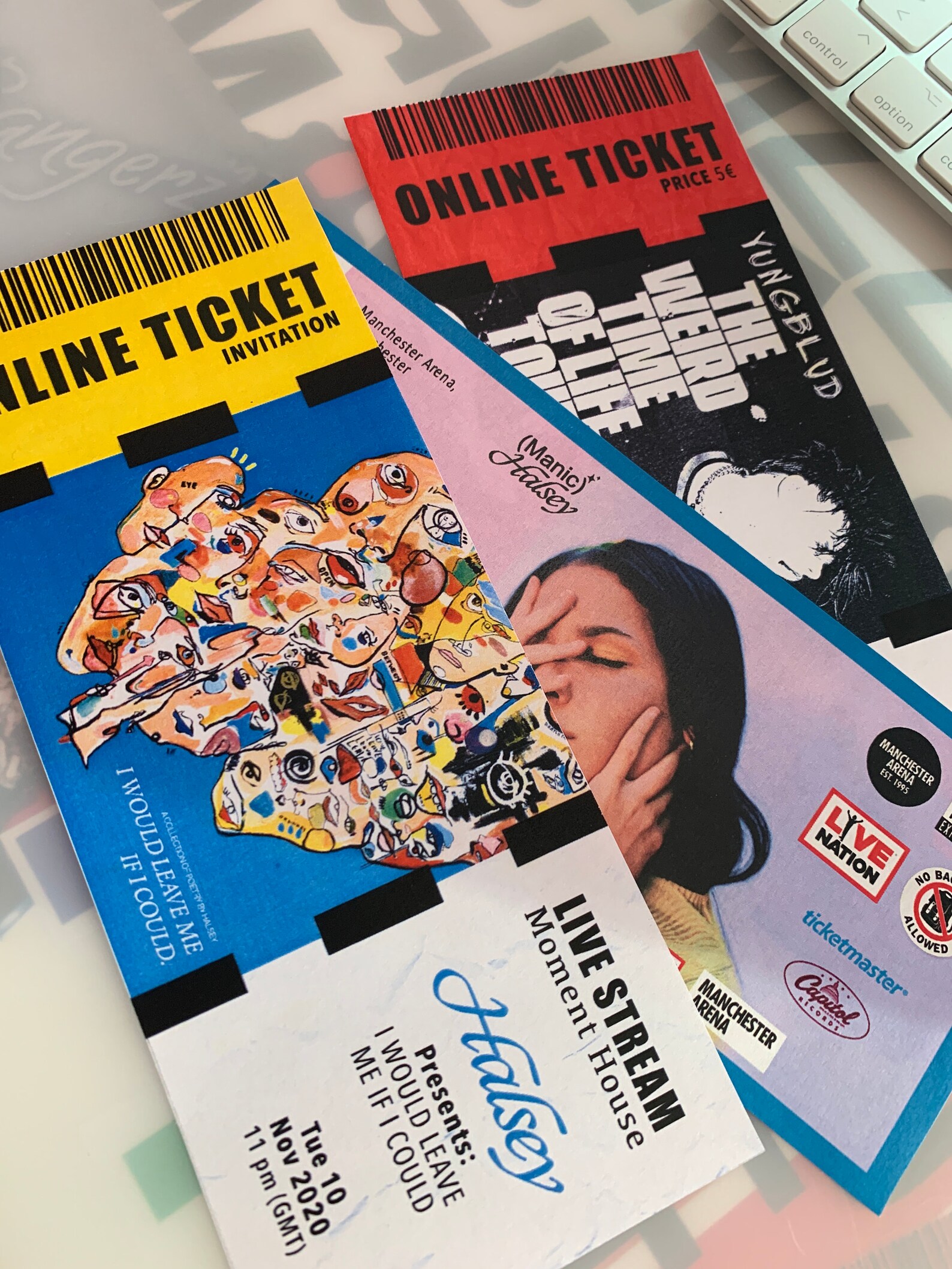 Custom made concert tickets / entradas de conciertos Etsy