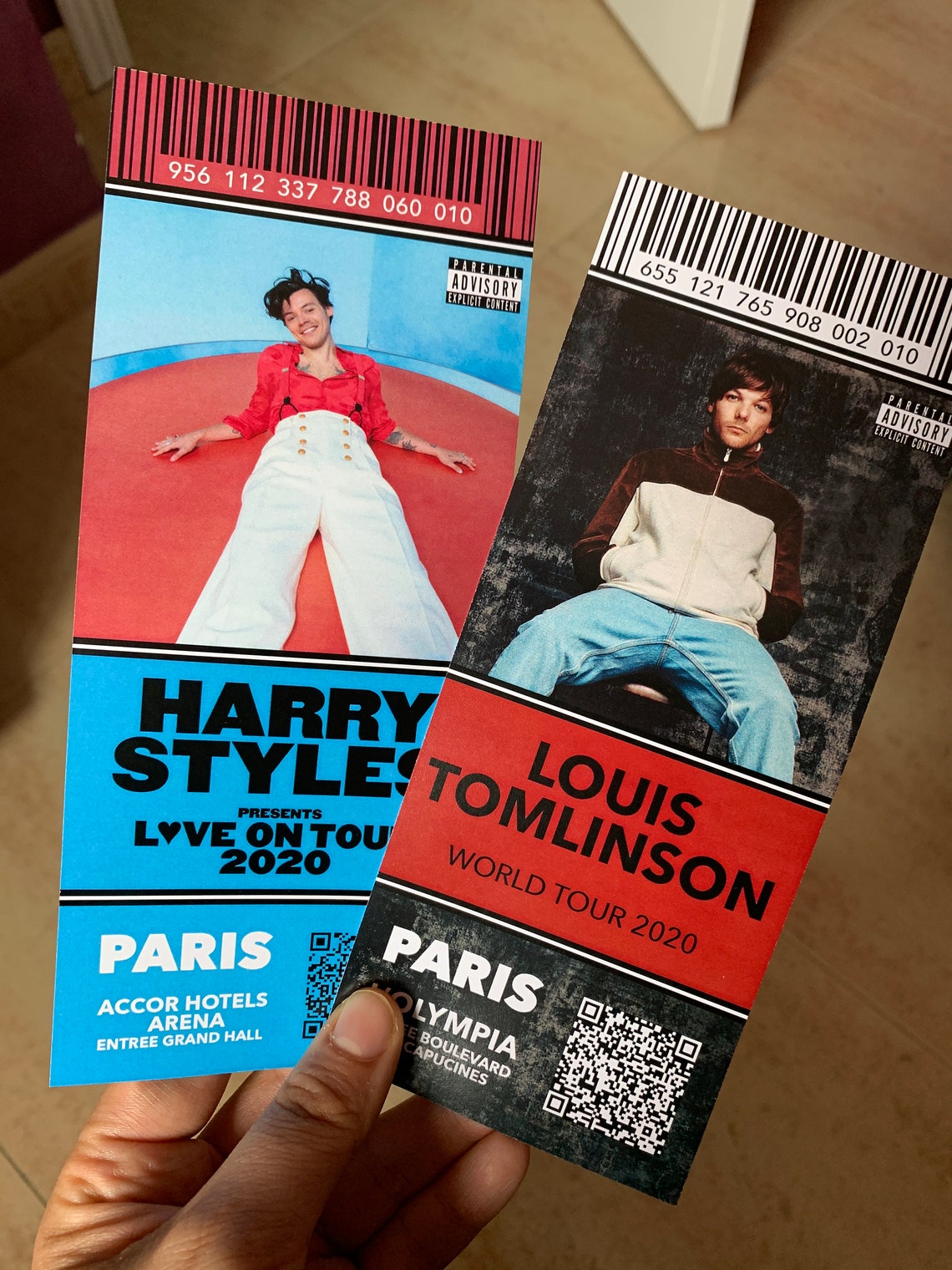 Custom made concert tickets / custom concert tickets Etsy