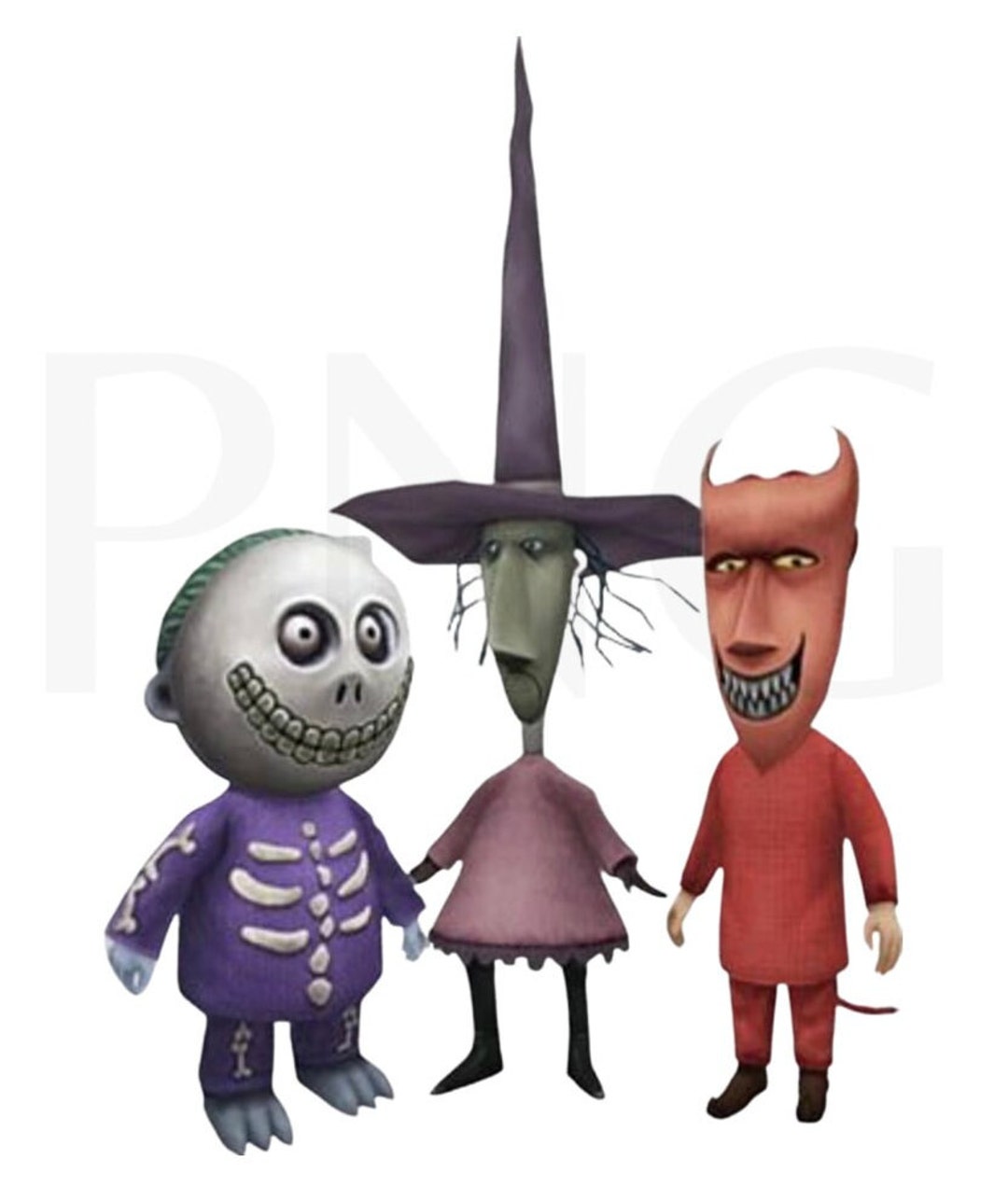 nightmare-before-christmas-trick-or-treaters-lock-shock-barrel-png