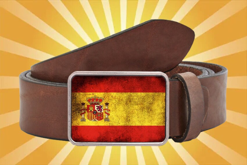Stunning interchangeable BELT BUCKLE dedicated to the SPANISH Etsy