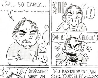 Bad Coffee - Original Comic Strip