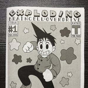 Exploding Braincell Overdrive Issue #1 (original minicomic)